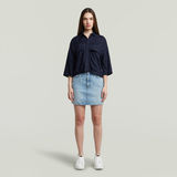 G-STAR Outlet Camisa Boxy Azul oscuro