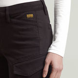 G-STAR Outlet Blossite G-Shape Army High Skinny Pants Black