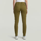 G-STAR Outlet Blossite G-Shape Army High Skinny Pants Green