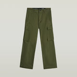 G-STAR Outlet Renato Straight Cargo Pants Green