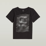 G-STAR Outlet Graphic Top Black