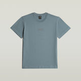 G-STAR Outlet Camiseta Center Chest Logo Gris