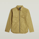G-STAR Outlet Zip Regular Overshirt Green