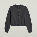 G-STAR Outlet Bomber Sweater Jacket Grey