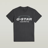 G-STAR Outlet G-STAR Logo T-Shirt Grey