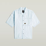 G-STAR Outlet Camisa Track Relaxed Azul claro