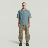 G-STAR Outlet Track Relaxed Shirt Light blue