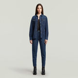G-STAR Outlet Janeh Ultra High Mom Ankle Jeans Dark blue