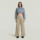G-STAR Outlet Hyper Cropped Jacket Light blue
