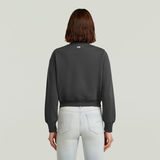 G-STAR Outlet Bomber Sweater Jacket Grey