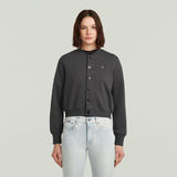 G-STAR Outlet Bomber Sweater Jacket Grey
