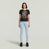 G-STAR Outlet Graphic Top Black