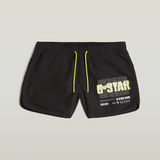 G-STAR Outlet Carnic Graphic Swim Shorts Black