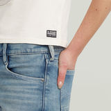 G-STAR Outlet Top Graphic Beige