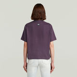 G-STAR Outlet Logo Mock Top Purple