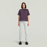 G-STAR Outlet Logo Mock Top Purple