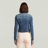 G-STAR Outlet Chaqueta Lynn Zip Grip Slim Azul oscuro