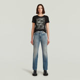 G-STAR Outlet Viktoria High Straight Jeans Medium blue
