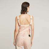 G-STAR Outlet Bustier Top Detachable Straps Pink