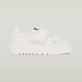 G-STAR Outlet Deportivas Lhana II Velcro Leather Blanco