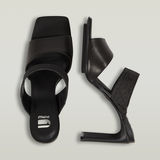 G-STAR Outlet Darcy Leather Mule Black