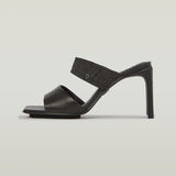 G-STAR Outlet Darcy Leather Mule Black