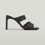 G-STAR Outlet Darcy Leather Mule Black