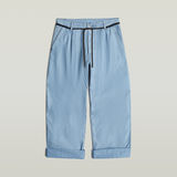 G-STAR Outlet Jeans denim plisados Azul claro