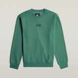 G-STAR Outlet Center Chest Logo Sweater Green