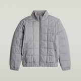 G-STAR Outlet Meefic Quilted Jacket Grey