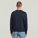 G-STAR Outlet Center Chest Logo Sweater Dark blue