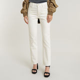 G-STAR Outlet Viktoria High Straight Jeans White