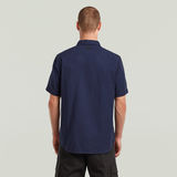 G-STAR Outlet Camisa Marine Slim Azul oscuro