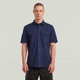 G-STAR Outlet Camisa Marine Slim Azul oscuro
