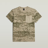 G-STAR Outlet Camo Pocket T-Shirt Multi color