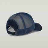 G-STAR Outlet Denim Embro Baseball Trucker Cap Dark blue