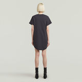 G-STAR Outlet Vestido Lash Fem Loose Gris