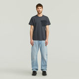 G-STAR Outlet Fabric Mix Pocket T-Shirt Dark blue
