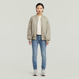 G-STAR Outlet Bomber Padded Jacket Beige
