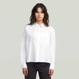 G-STAR Outlet One Pocket Regular Shirt White
