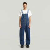 G-STAR Outlet Denim Dungaree 3D Loose Dark blue