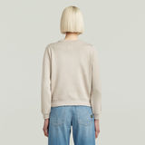 G-STAR Outlet Logo Crew Sweater Beige
