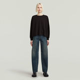 G-STAR Outlet Camiseta extragrande A line Negro