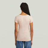 G-STAR Outlet Base V-neck T-Shirt Pink
