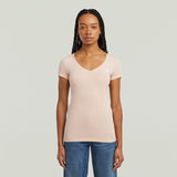 G-STAR Outlet Base V-neck T-Shirt Pink