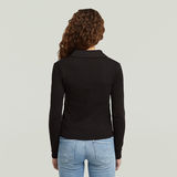 G-STAR Outlet Polo Top Slim Black