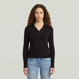 G-STAR Outlet Polo Top Slim Black