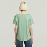 G-STAR Outlet Camiseta Rolled Up Boyfriend Verde