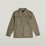G-STAR Outlet Sobrecamisa lavada cargo Marrón