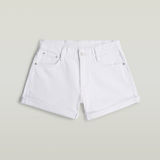 G-STAR Outlet Judee Boyfriend Shorts White